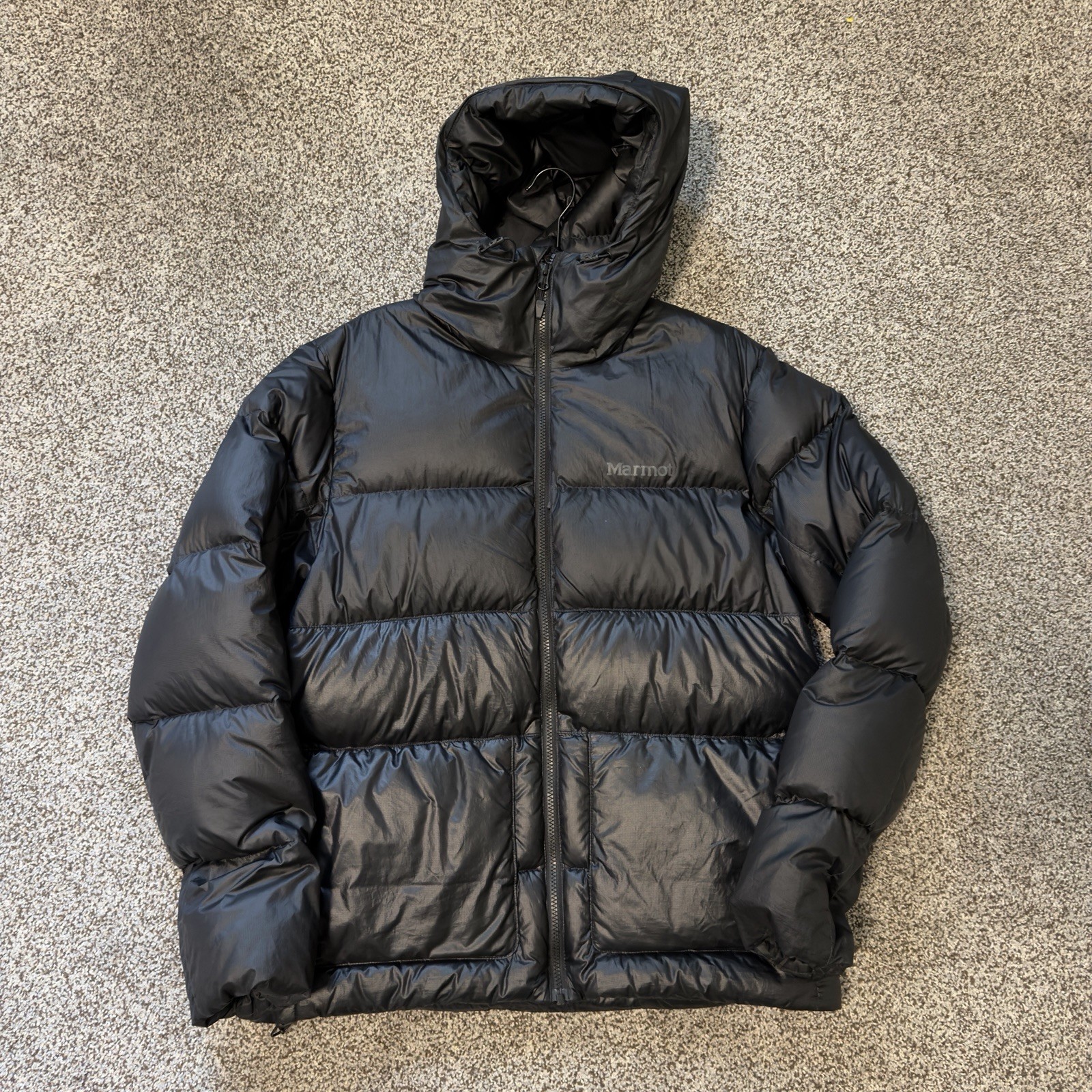 Marmot Guides down Hooded Jacket - men Black - Medium