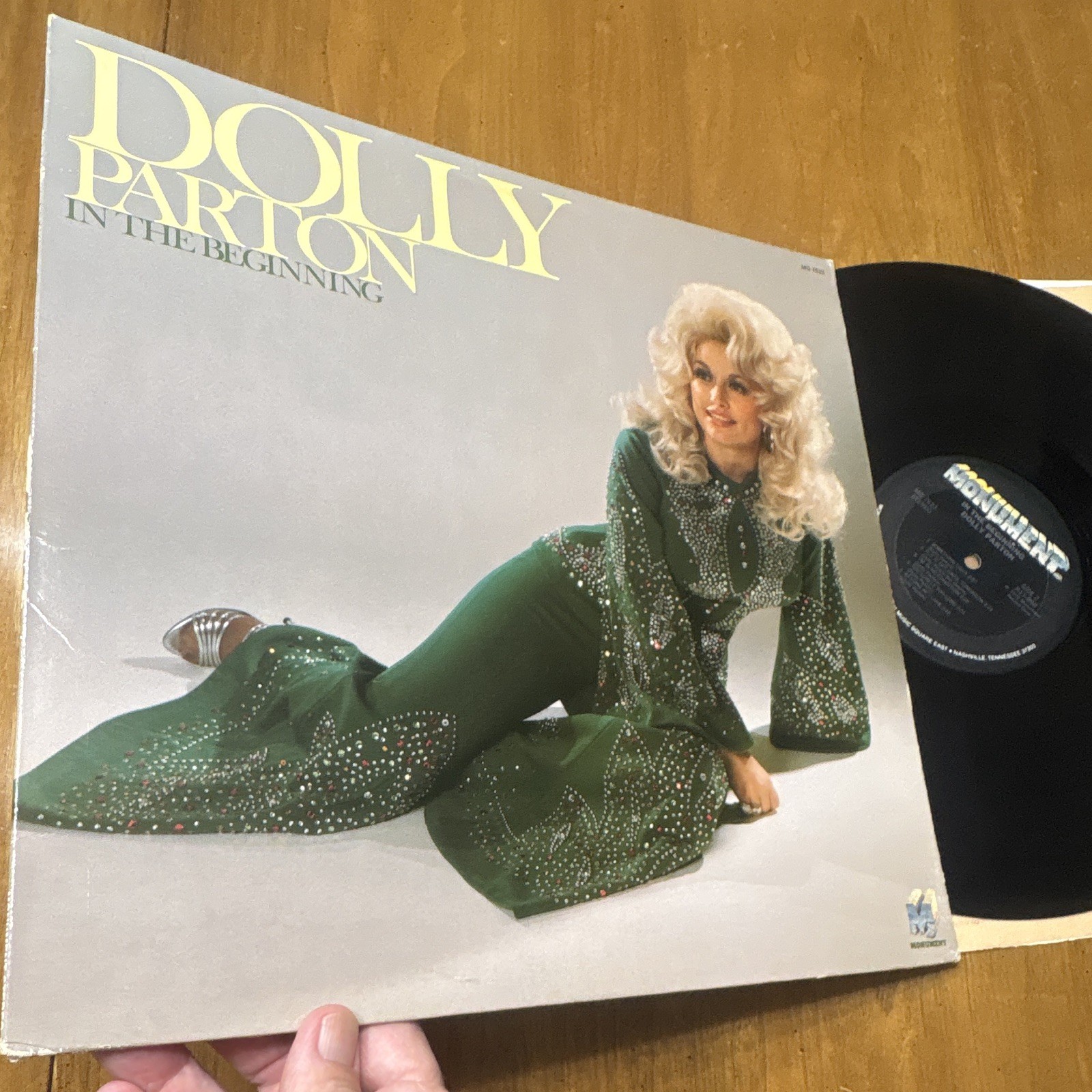 1978 Dolly Parton In the Beginning vinyl LP plays great VG++ cover and vinyl