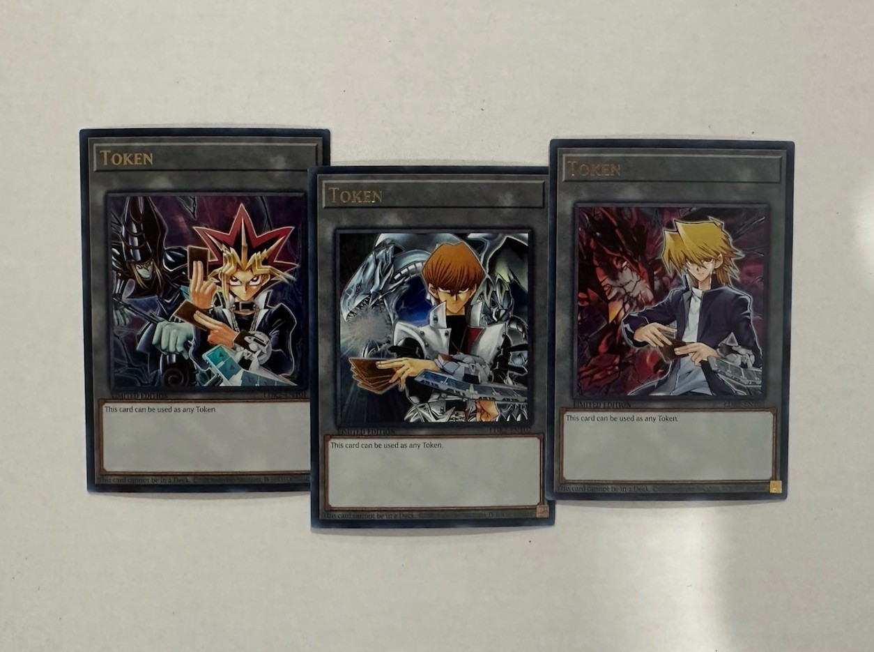 YAMI YUGI ATEM JOEY WHEELER SETO KAIBA LDK2-EN TOKEN SET NEAR MINT YUGIOH YAMI YUGI ATEM JOEY WHEELER SETO KAIBA LDK2-EN TOKEN SET NEAR MINT YUGIOH