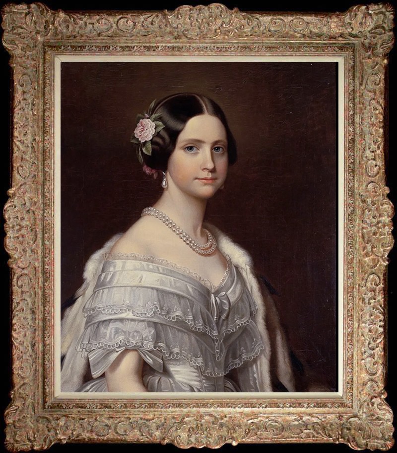 Hand Painted Oil Painting art Female Noblewoman On Canvas Wall Art Decor 20