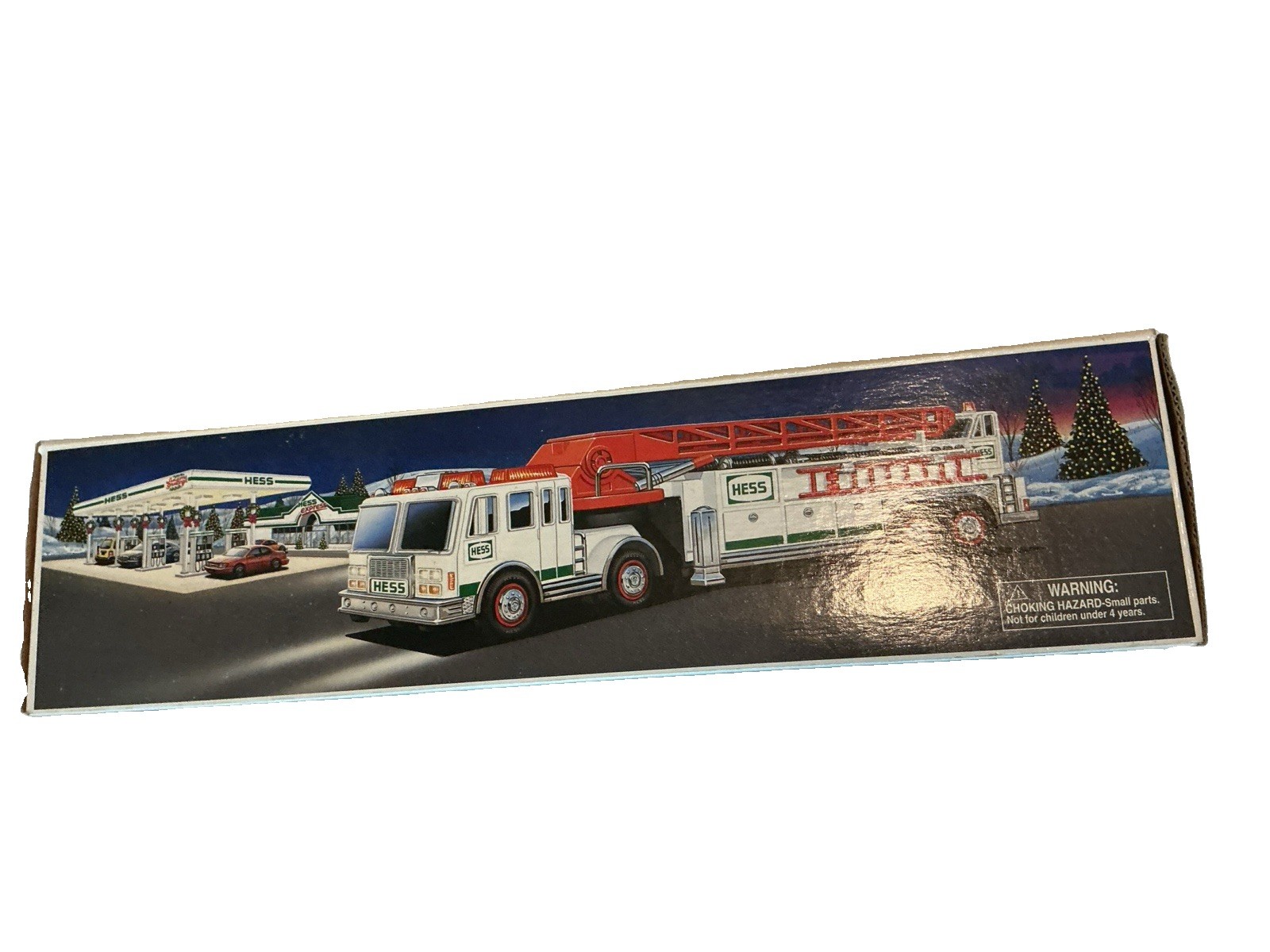 2000 Hess Toy Fire Truck with Tiller, Ladder Extends 21” Working Lights New 2000 Hess Toy Fire Truck with Tiller, Ladder Extends 21” Working Lights New
