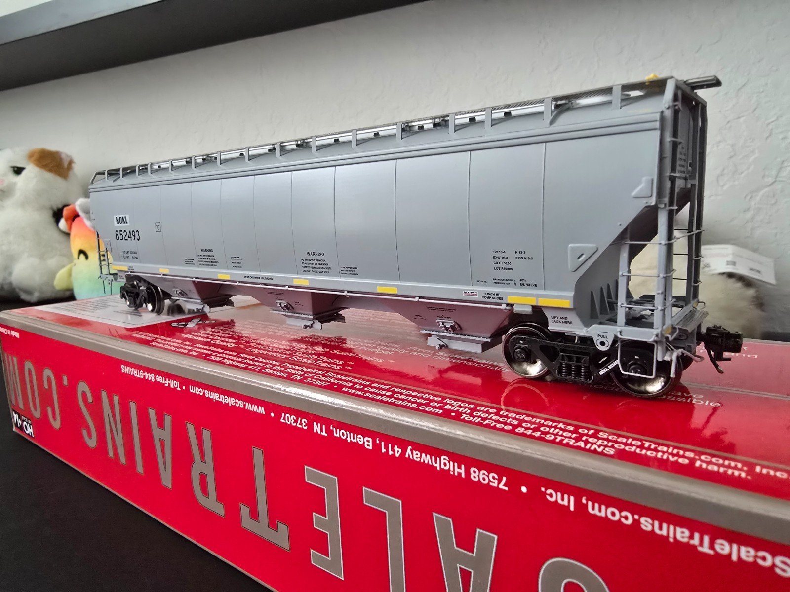 ScaleTrains Rivet Counter HO Gunderson 5188 Hopper NOKL 852493 SXT31586 Kade 120