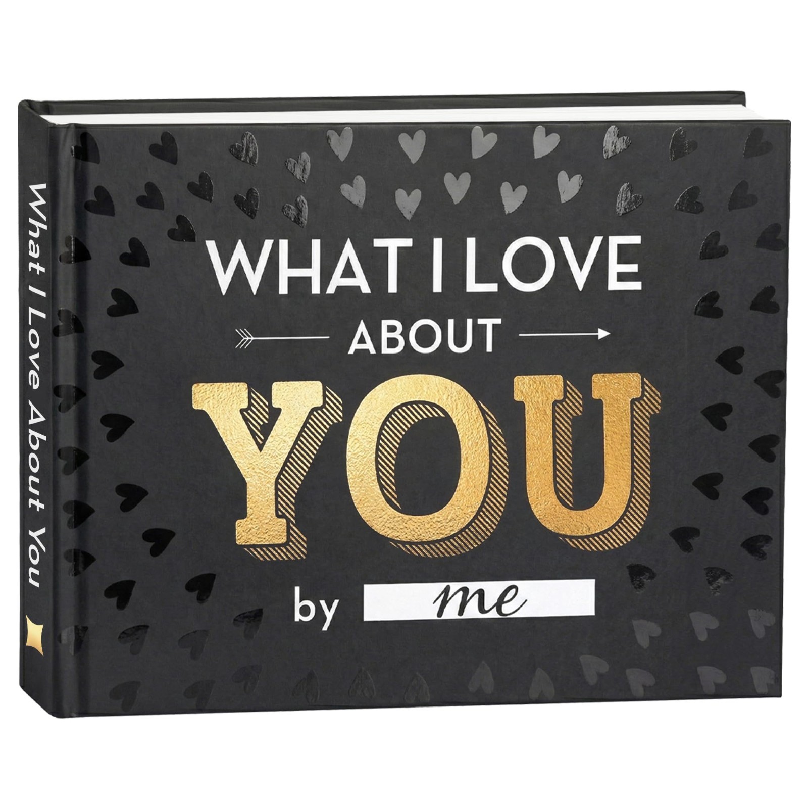 Fill-in-the-Blank Love Book - Perfect Couples Gifts for Him & Her, Anniversary,