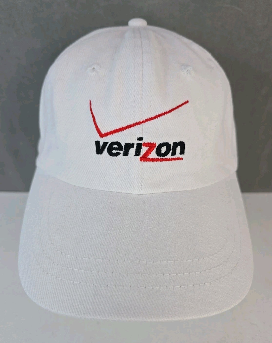 vtg Verizon wireless company hat white snap strap back cellular phone co cap vtg Verizon wireless company hat white snap strap back cellular phone co cap