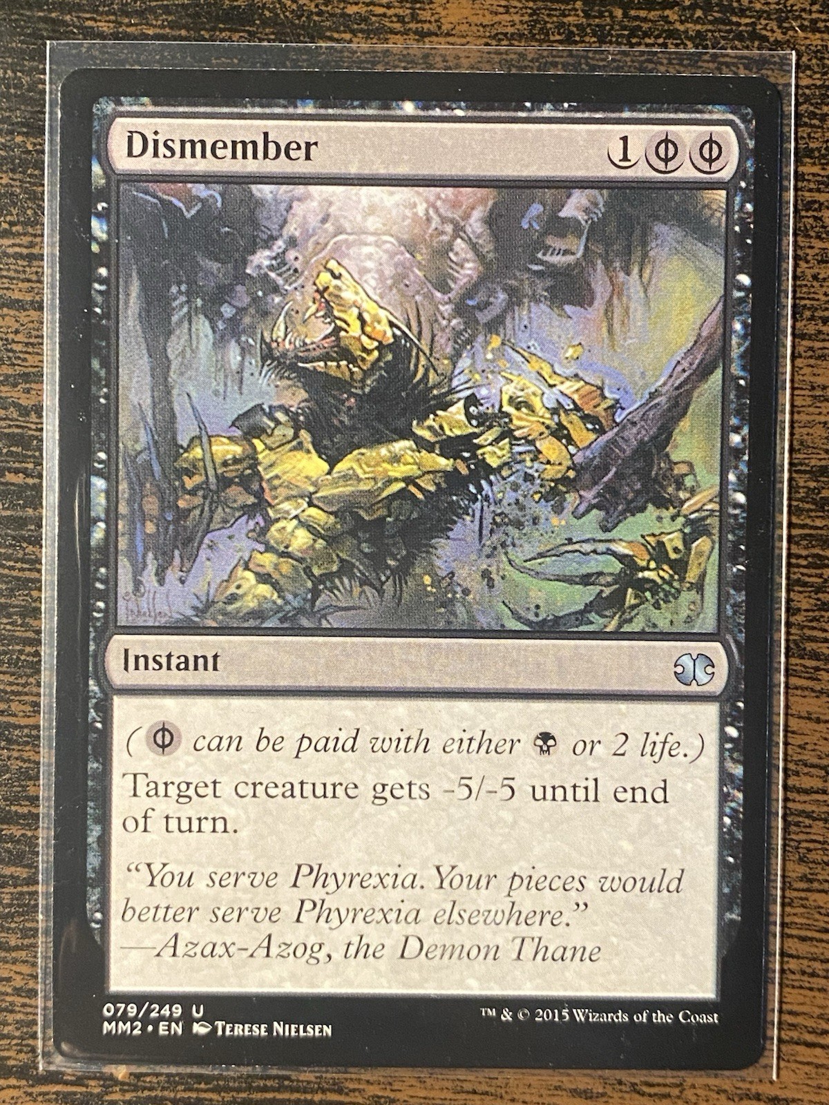 Wizards of the Coast Dismember Modern Masters 2015 Uncommon Instant 079 Regular