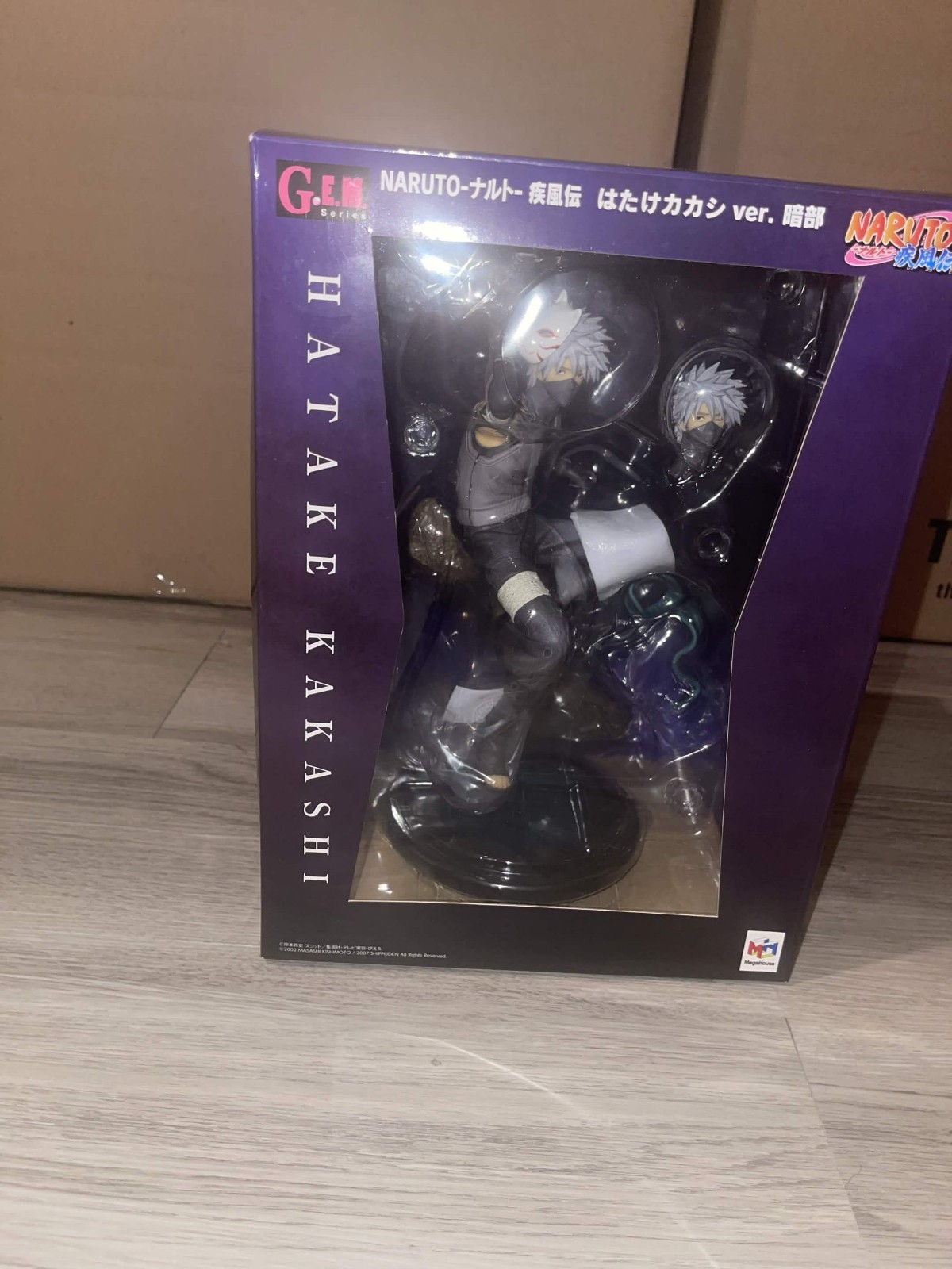 Kakashi Hatake Anbu Version Naruto Shippuden 1/8 Scale Figure MegaHouse G.E.M.