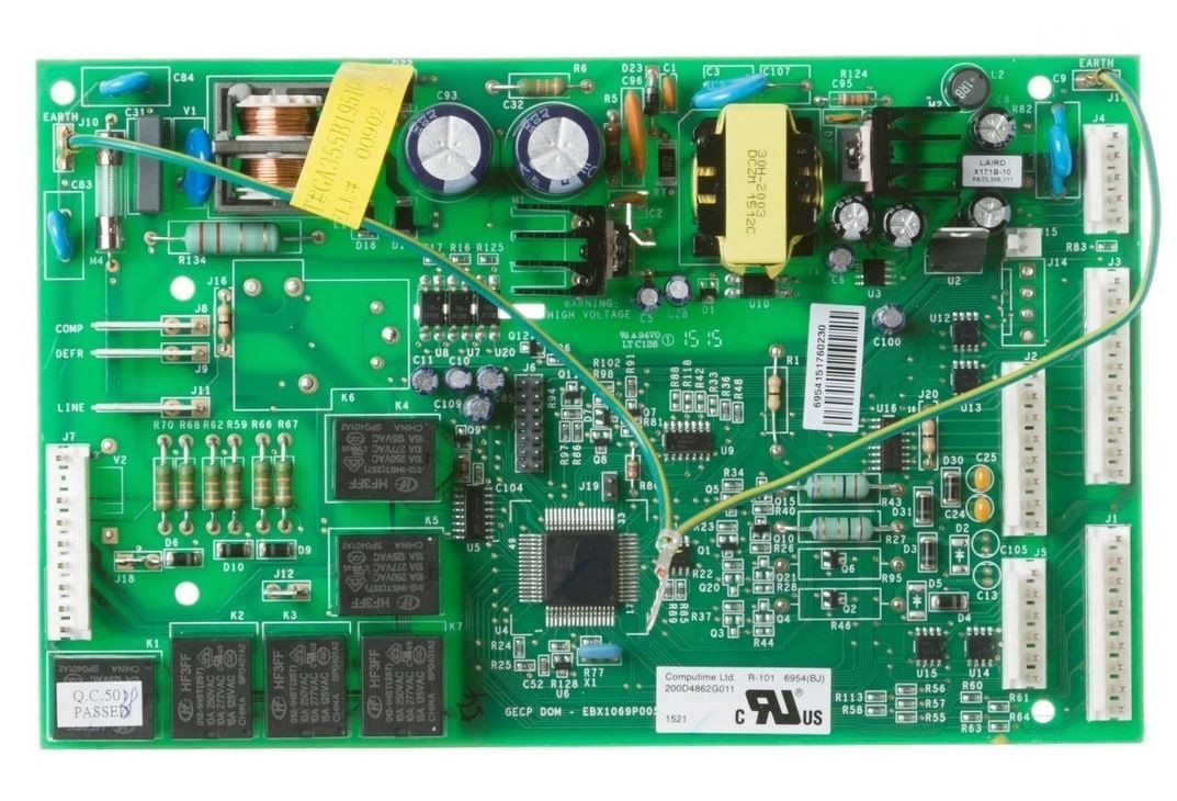 Genuine OEM GE WR55X11070 Refrigerator Control Board Replaces WR55X10720 Genuine OEM GE WR55X11070 Refrigerator Control Board Replaces WR55X10720