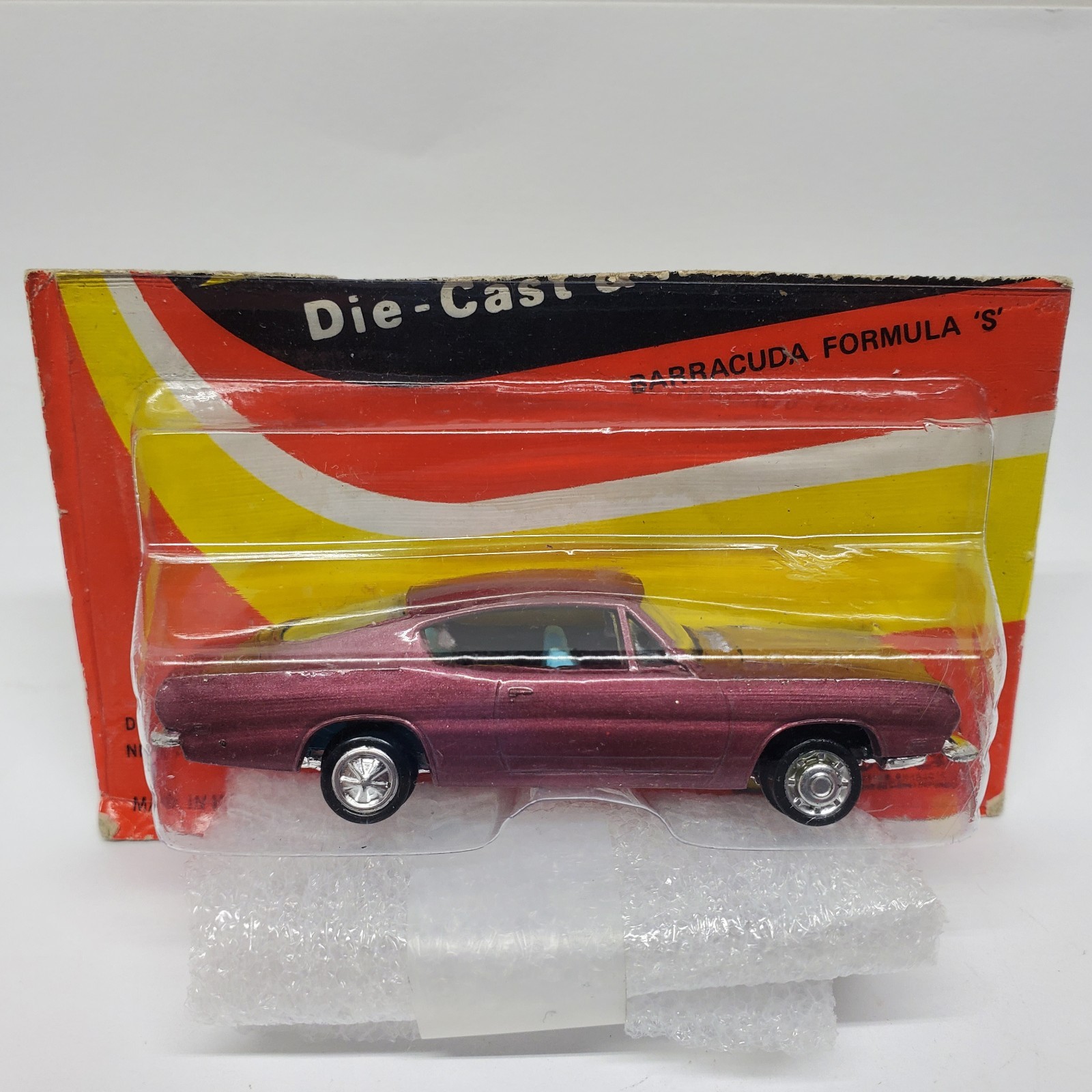 Playart Peelers Cut Card Barracuda Formula S Berry Metallic With Factory Error