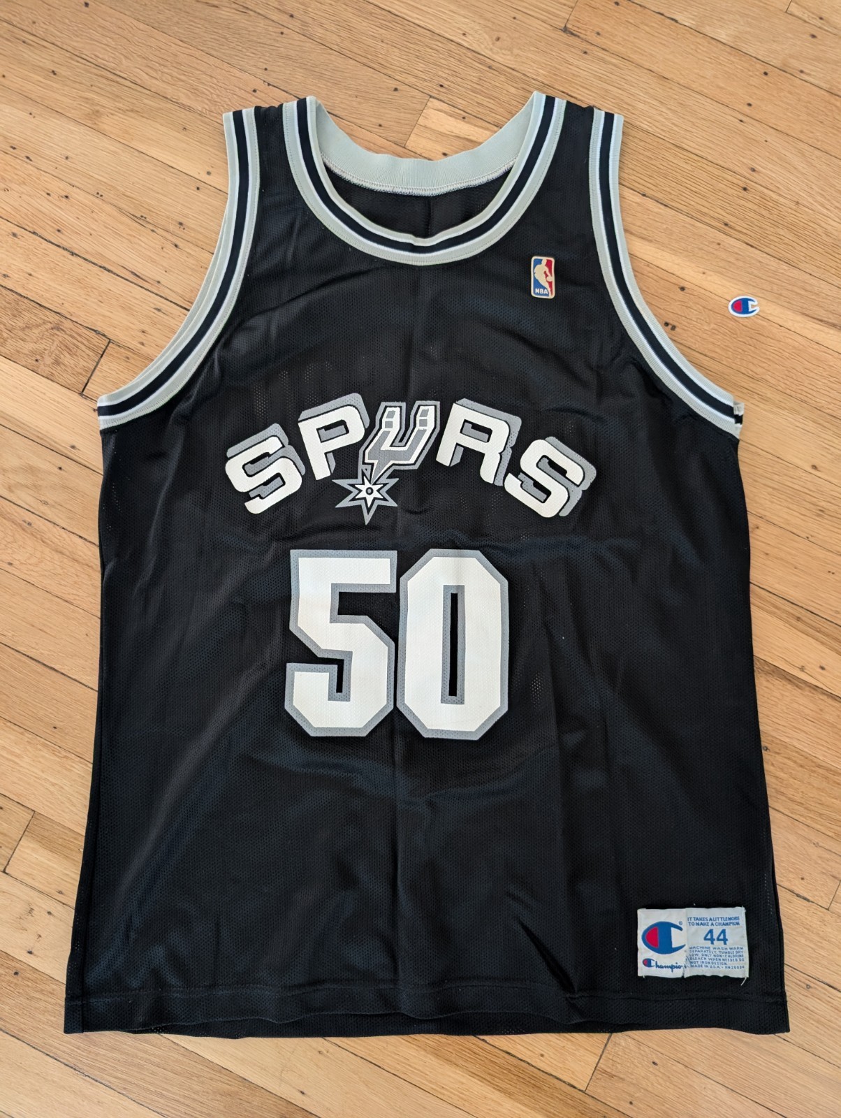 Vintage Champion San Antonio Spurs David Robinson 50 Jersey Mens 44 USA NBA Vintage Champion San Antonio Spurs David Robinson 50 Jersey Mens 44 USA NBA