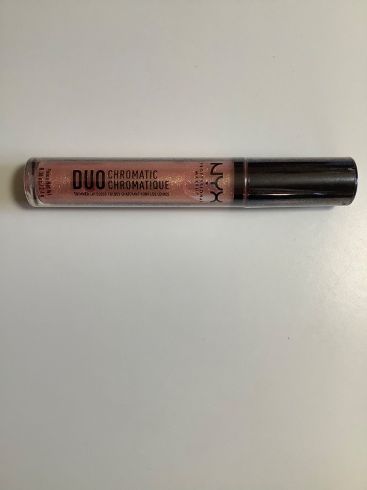NYX Duo Chromatic Shimmer Lip Gloss DCLG10 Spring It On Professional Makeup