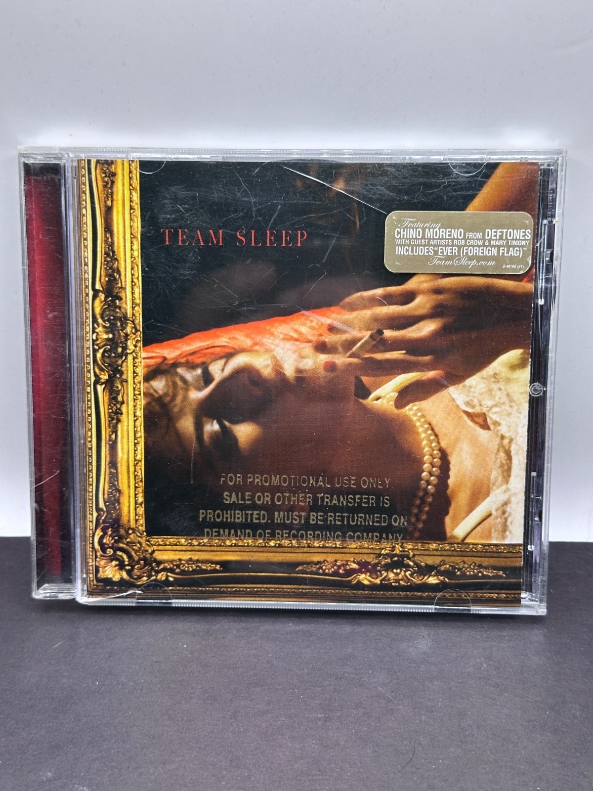 Team Sleep - Self Titled - Promotional Advance Copy CD Chino Moreno