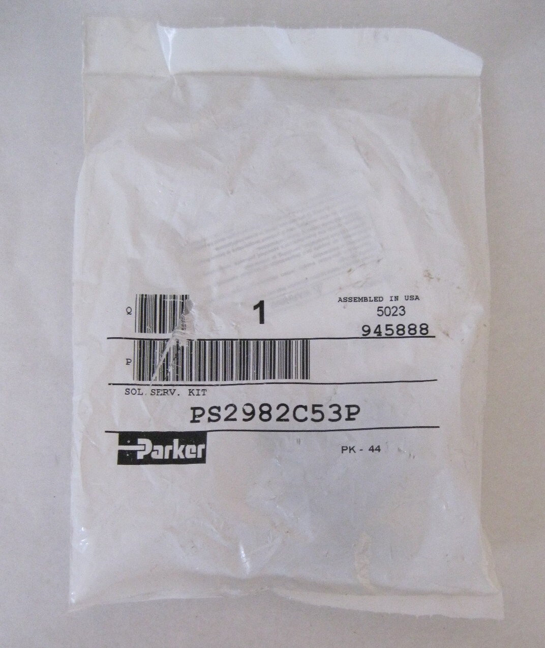 New Parker Pneumatic Solenoid Service Kit PS2982C53P