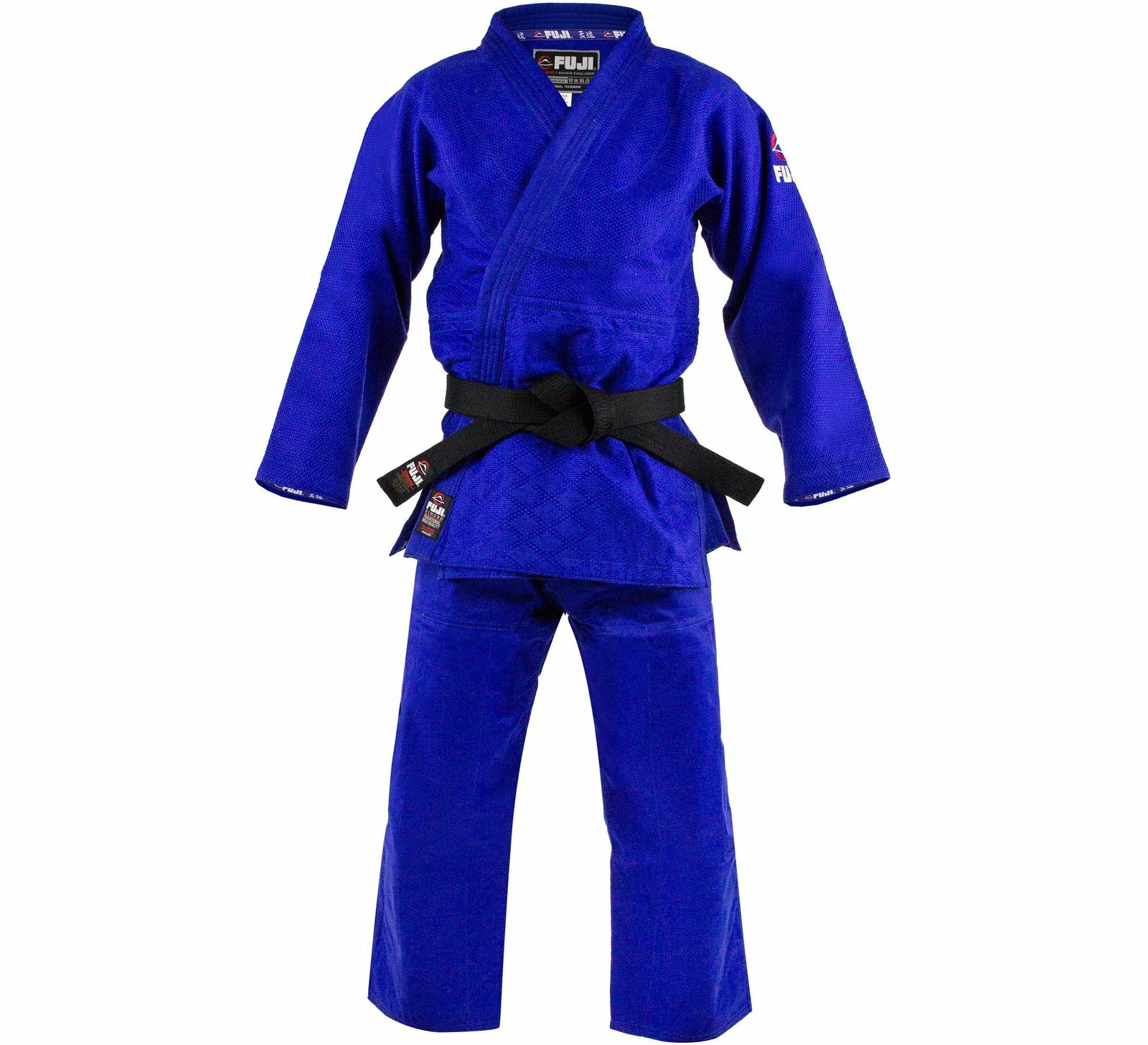 New Fuji Sports Mens Kids Womens Double Weave Judo Gi Kimono  - Blue