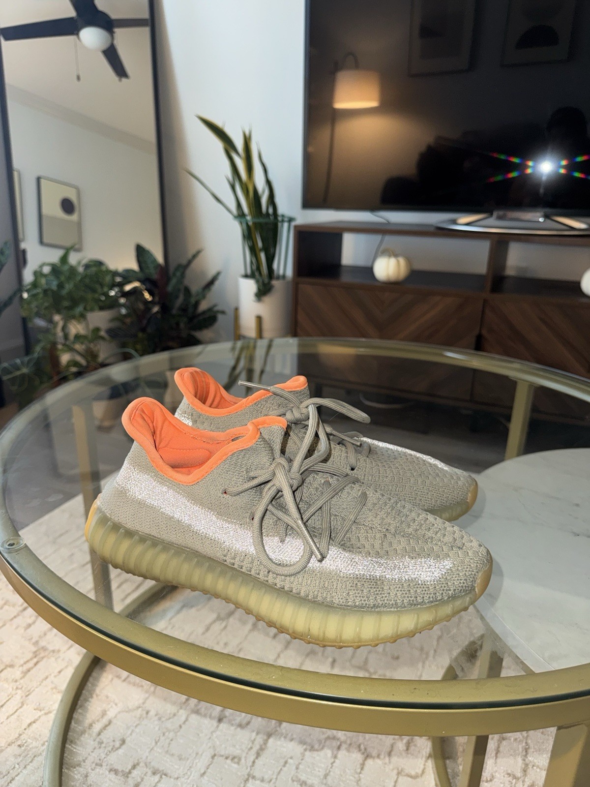adidas Yeezy Boost 350 V2 Desert Sage FX9035 Men’s Size 7 No Box