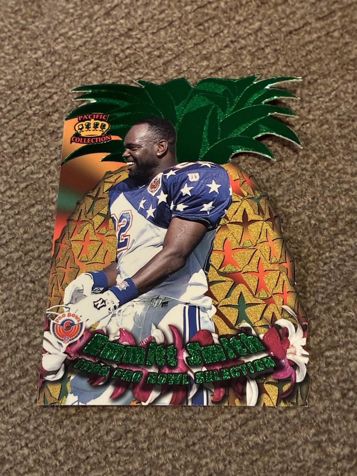 RARE 1996 Pacific Collection Die CUT SP EMMITT SMITH PRO BOWL Cowboys HoF RARE 1996 Pacific Collection Die CUT SP EMMITT SMITH PRO BOWL Cowboys HoF