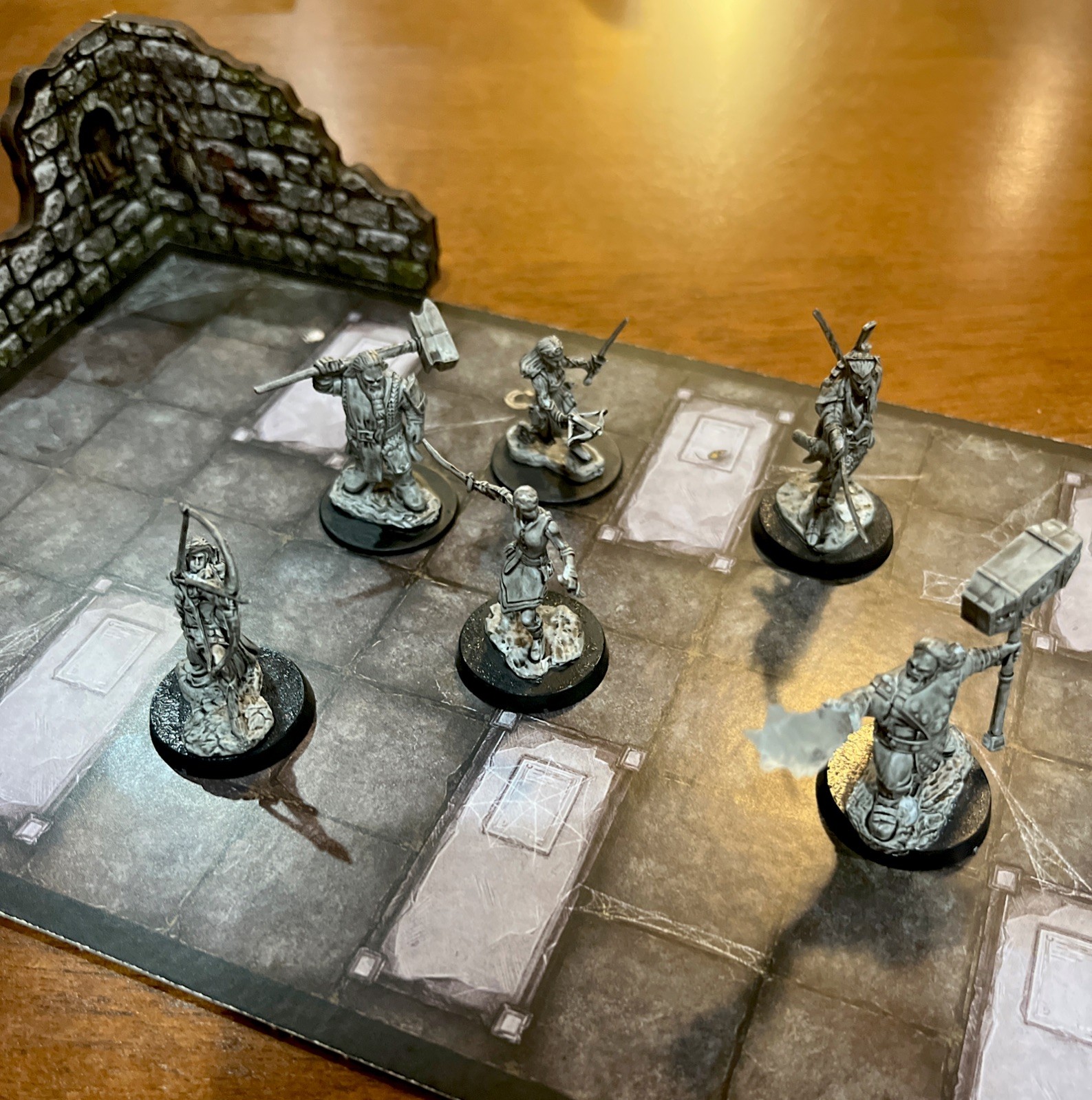 d&d miniature Elves & Dwarves Lot