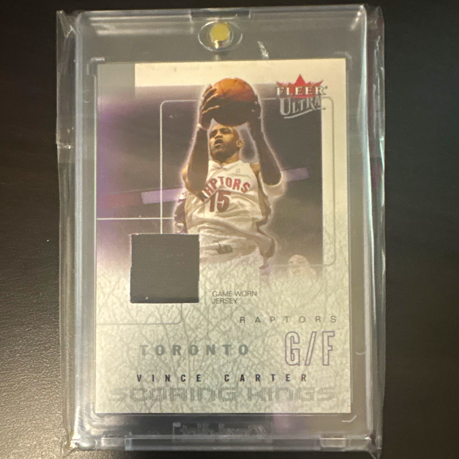 Fleer Ultra 2003-04 Scoring Kings Vince Carter #SK-VC Jersey MEM Raptors Fleer Ultra 2003-04 Scoring Kings Vince Carter #SK-VC Jersey MEM Raptors