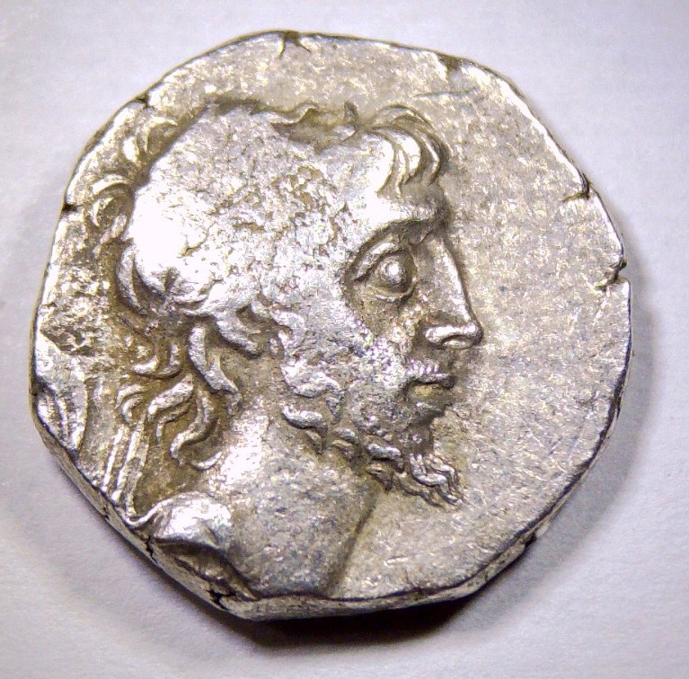 42 BC Cappadocia King Ariobarzanes III AR Silver Drachm Year 11 Last Year 3.84g