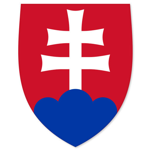 SLOVAKIA Coat of Arms bumper sticker decal 3\