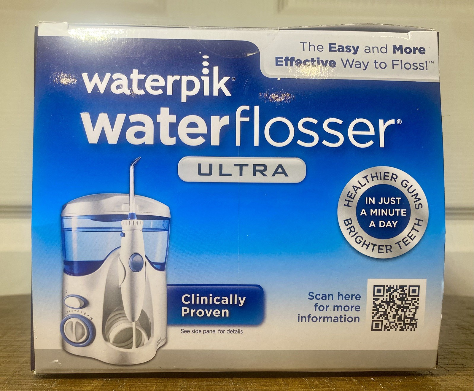 Waterpik Ultra Water Flosser 8 Tips  Braces Implants Teeth 10 Pressure Settings