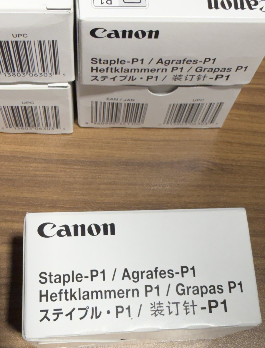 Canon 1008B001 (STAPLE-P1) Staple Cartridge - Box of 2