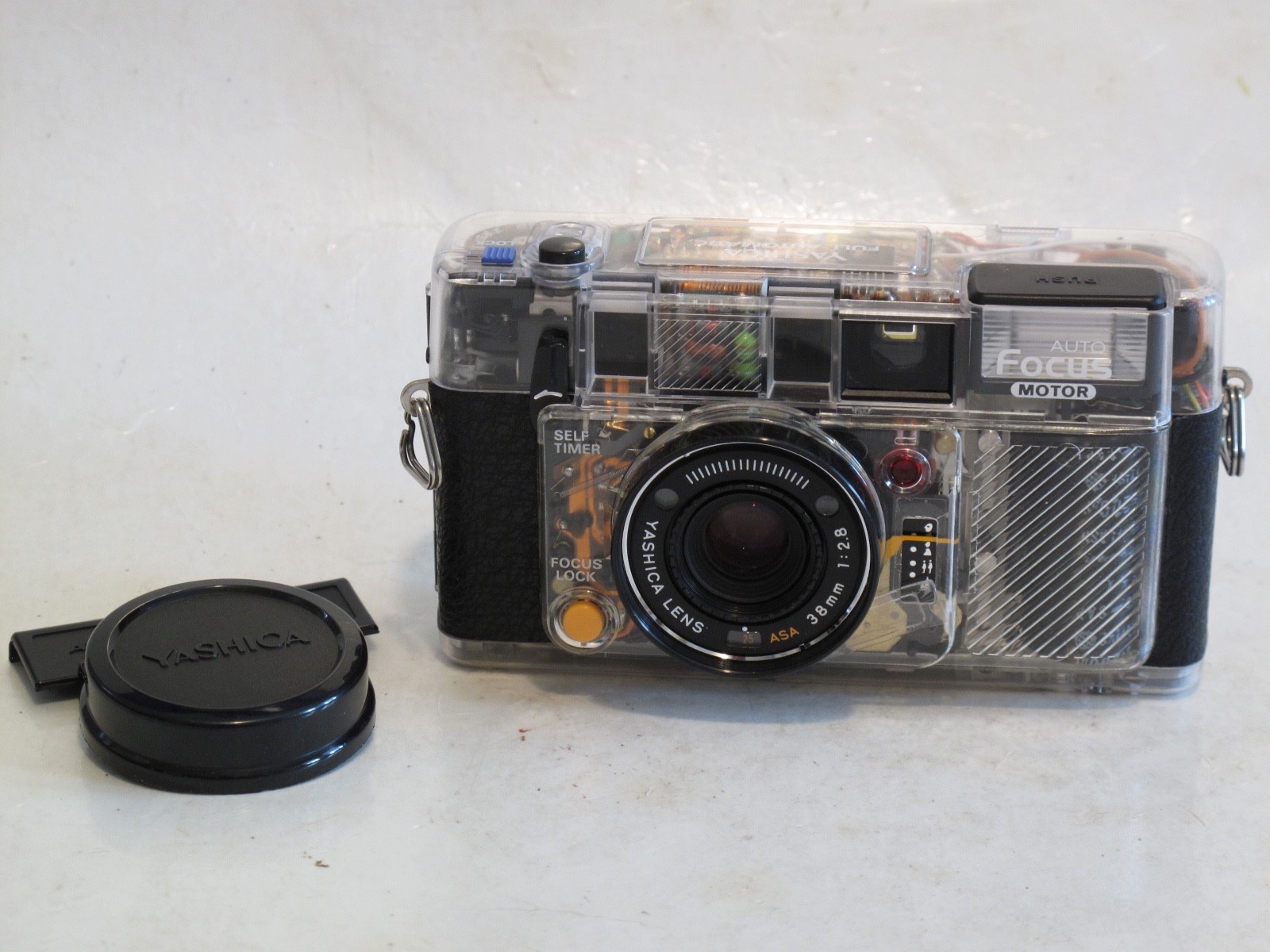 Yashica Full Automatic 35mm camera transparent model,  US SELLER \