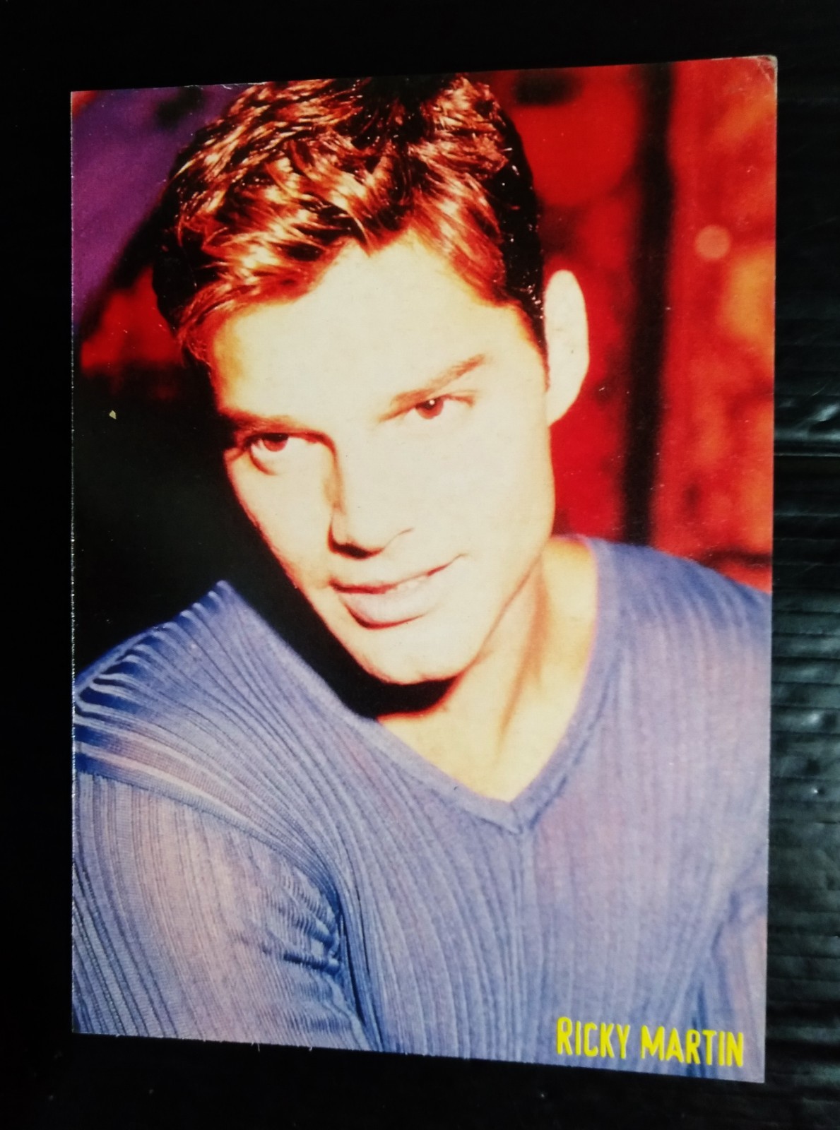 Ricky Martin Vintage 2000s Thailand SPECIAL Postcard UNUSED MEGA RARE