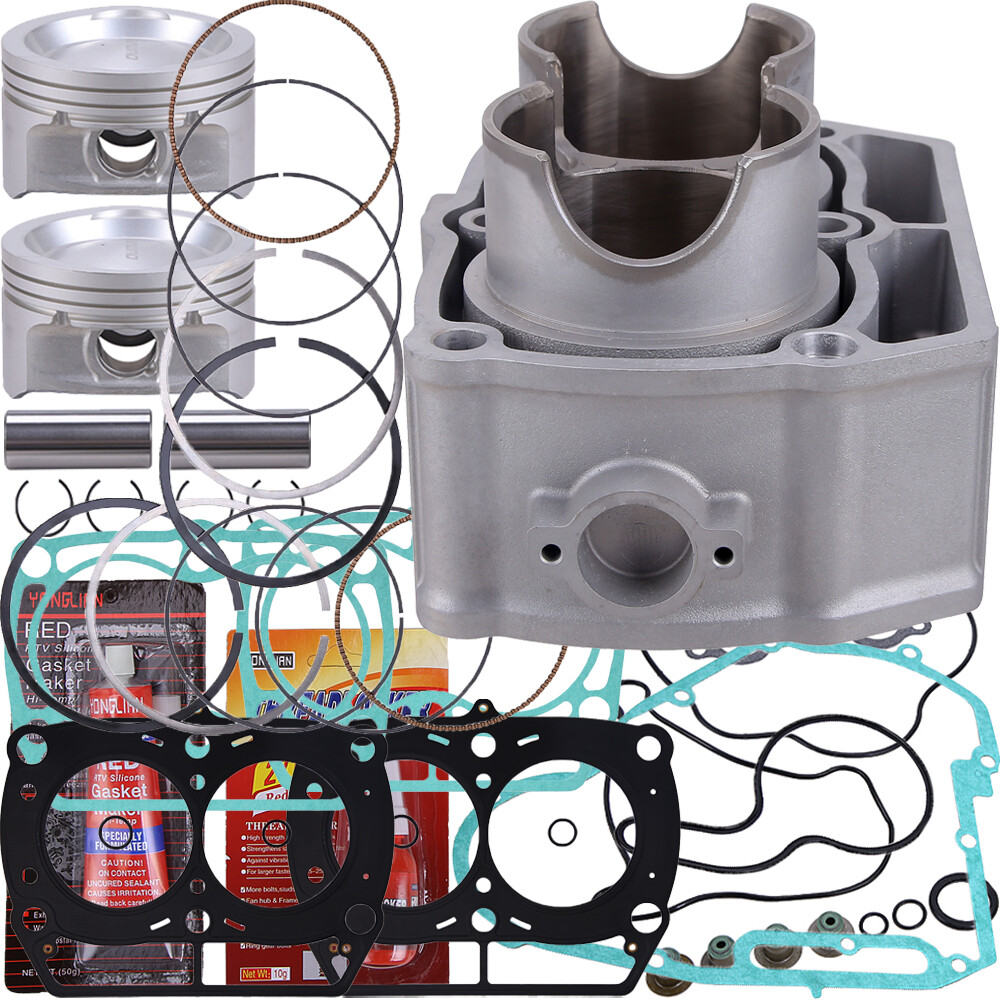 Cylinder Piston Top End Rebuild Kit for Polaris Ranger 800 RZR 800 2008-2014 New Cylinder Piston Top End Rebuild Kit for Polaris Ranger 800 RZR 800 2008-2014 New