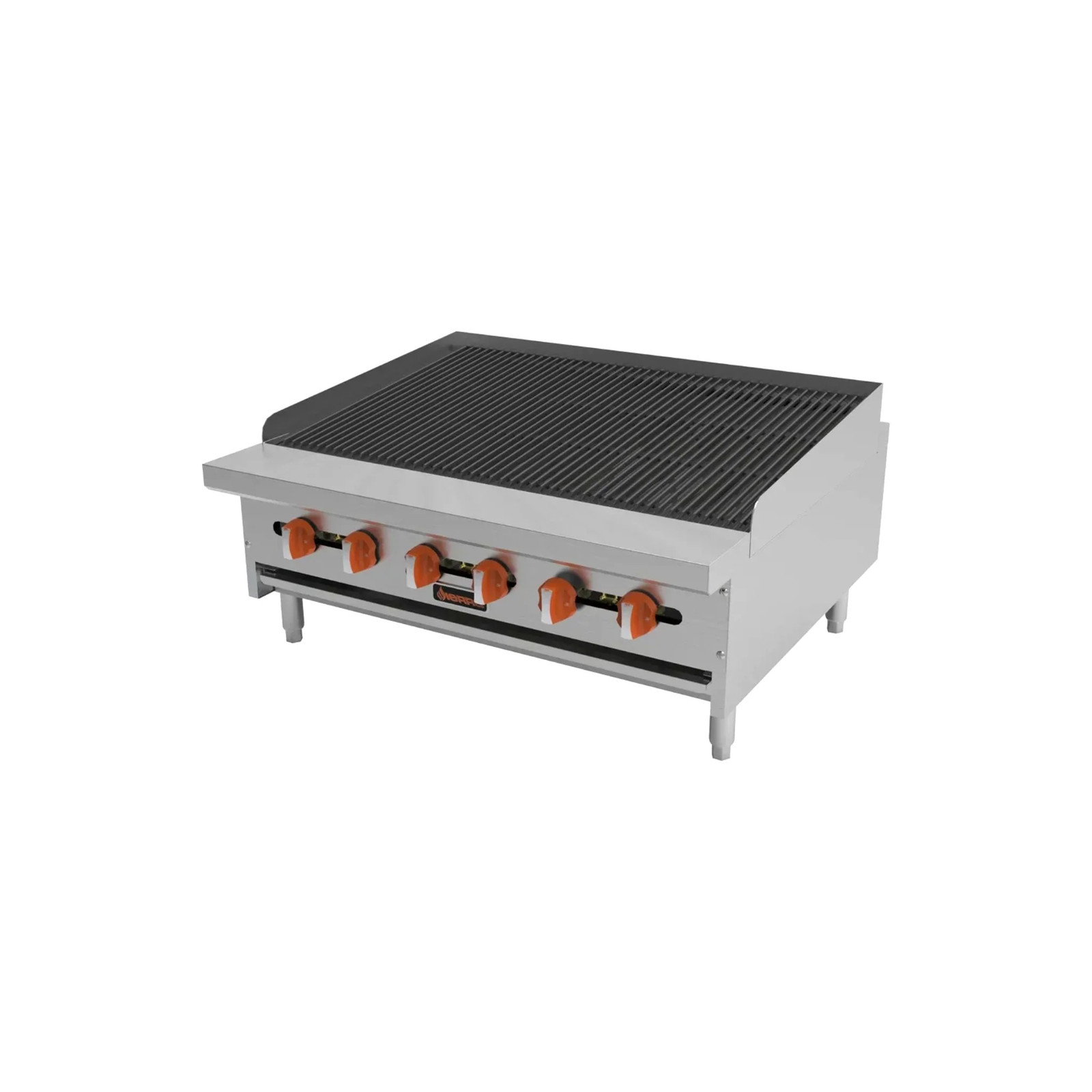 Sierra SRRB-36 Radiant Gas Charbroiler – 36” Commercial Countertop Grill