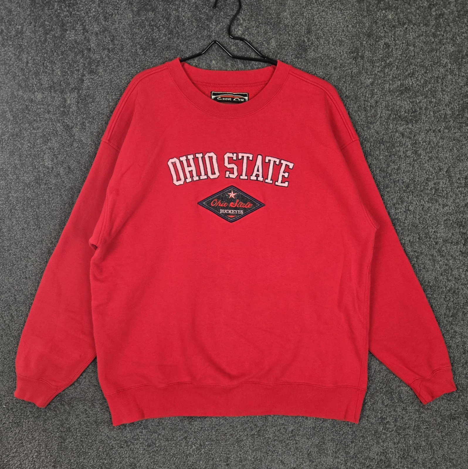 Vintage Ohio State Buckeyes Crewneck Sweatshirt Men's XL Red Pullover 1990s OSU Vintage Ohio State Buckeyes Crewneck Sweatshirt Men's XL Red Pullover 1990s OSU