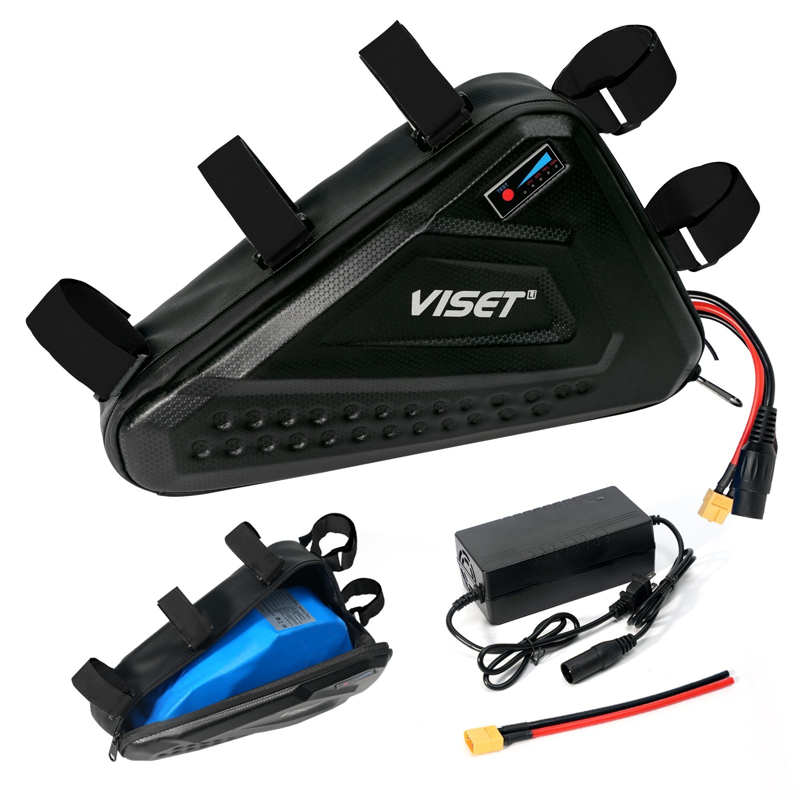 VISET 48v 20ah ebike battery VISET Electric Battery for 200W-1500W Ebike 40A