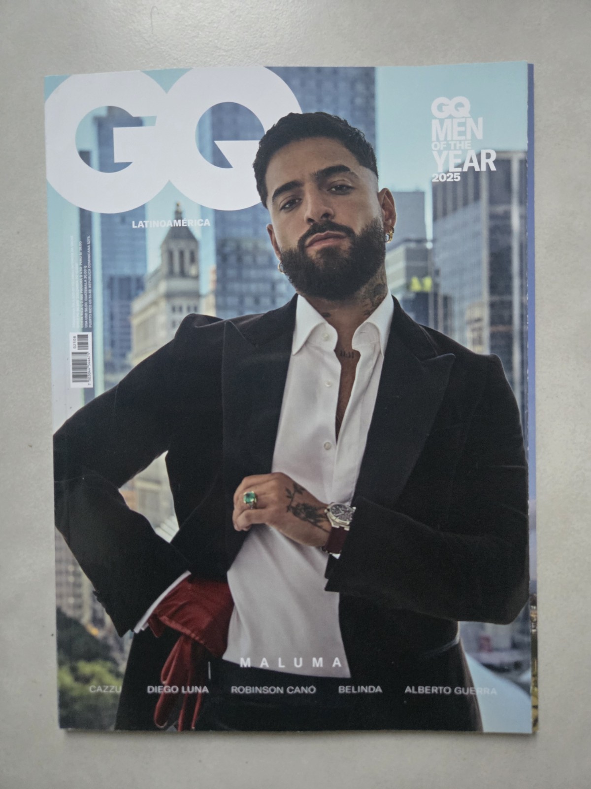 Maluma GQ Latin America Magazine December Deciembre 2025 Espanol Spanish - NEW