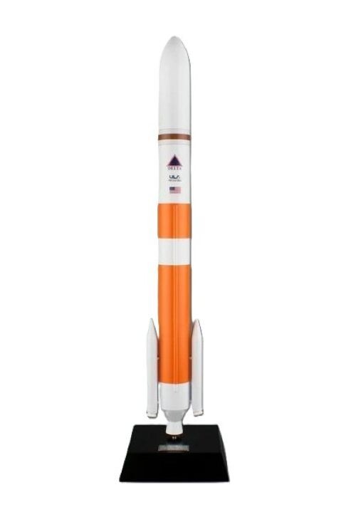 NASA ULA Delta IV Medium Rocket Booster Launch Vehicle Desk Top 1/144 SC Model