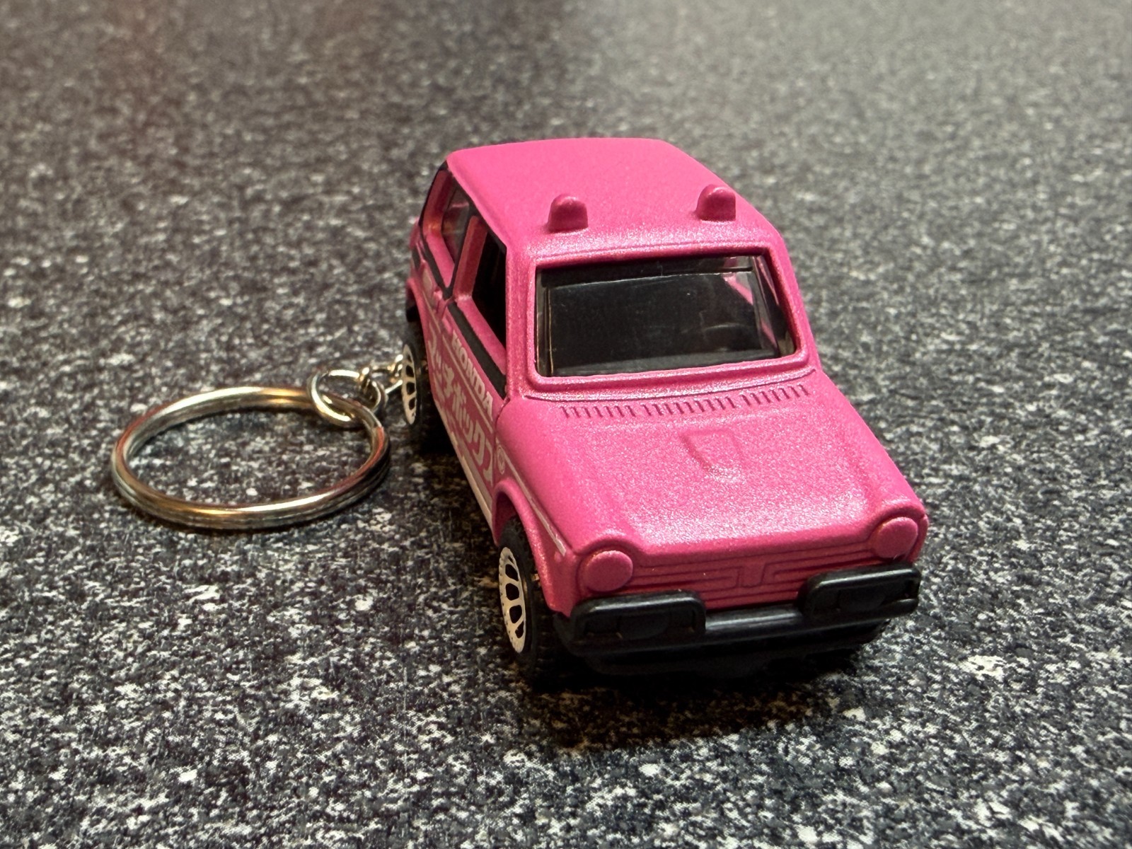 1970 Honda N600 Keychain Pink Hot Wheels Matchbox