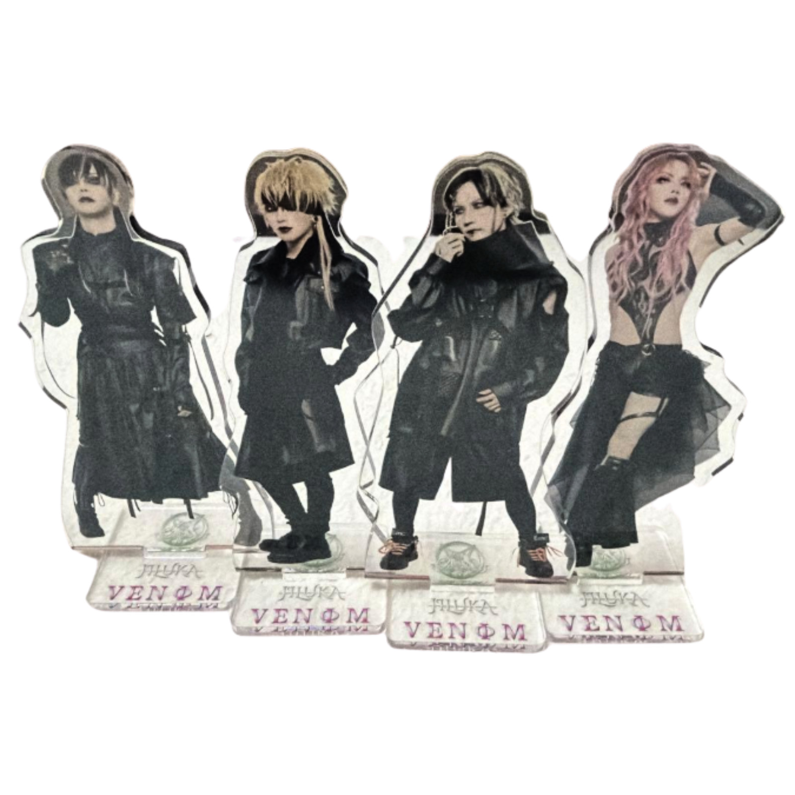 JILUKA  Acrylic Stand 4 Types Complete Set Ricko Sena Boogie Zyean VenomViolence