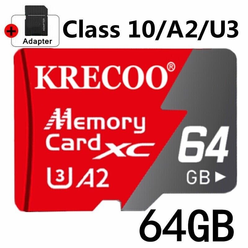 Micro SD Card High Speed Ultra 64G 128GB 256GB 1TB 2TB Class 10 TF Wholesale Lot