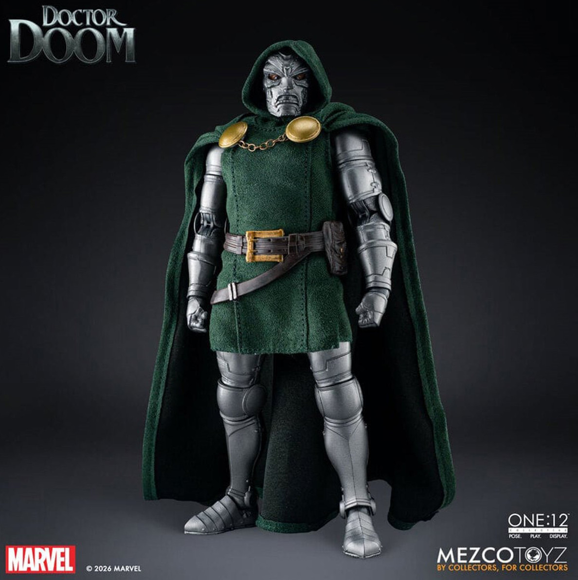 Mezco Toys Doctor Doom One:12 Collective Action Figure ReRun PRESALE