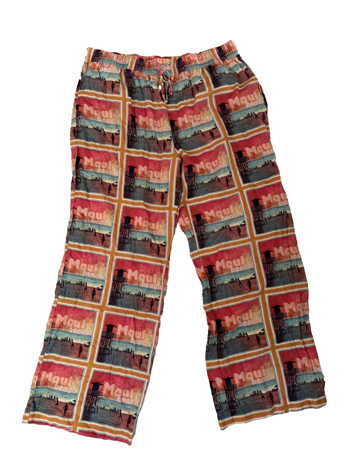 C&C California Maui Beach Printed Pants