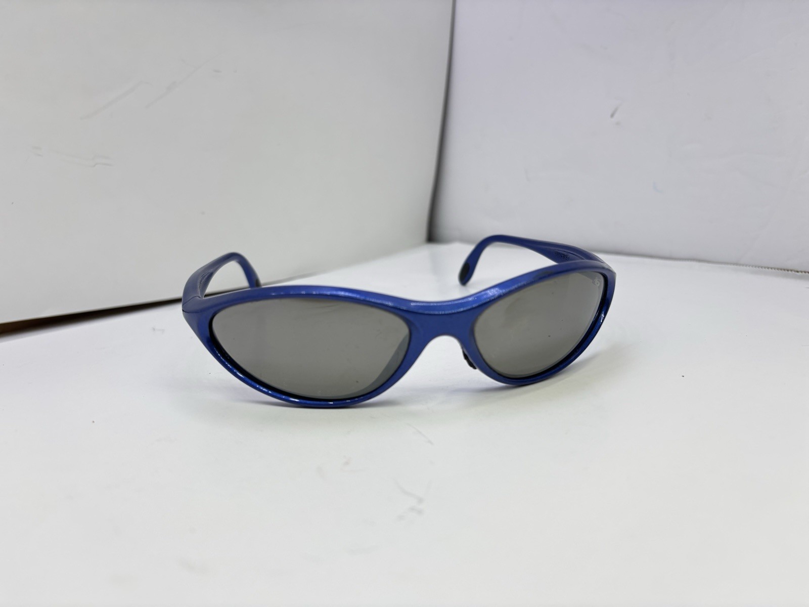 Bolle France Ski Snowboard Sunglasses Asp 1787254070 CE Metallic Blue USED