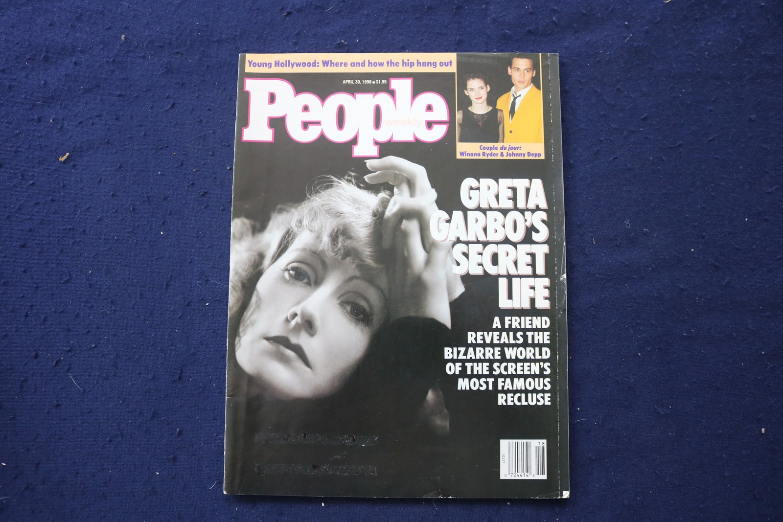 1990 APRIL 30 PEOPLE WEEKLY MAGAZINE GRETA GARBO\'S SECRET LIFE COVER  - E 33558