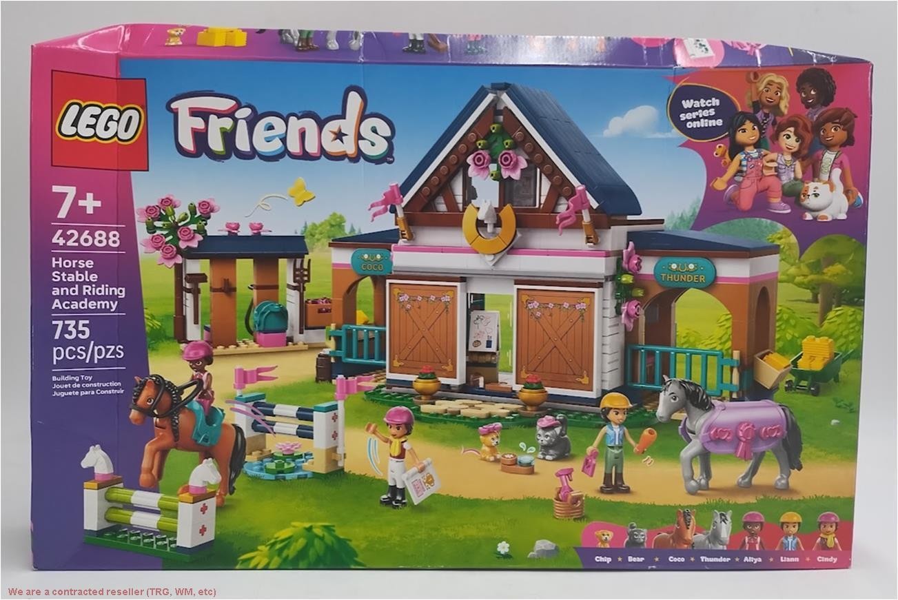 LEGO Friends Horse Stable and Riding Academy 42688 SEE DETAILS LEGO Friends Horse Stable and Riding Academy 42688 SEE DETAILS