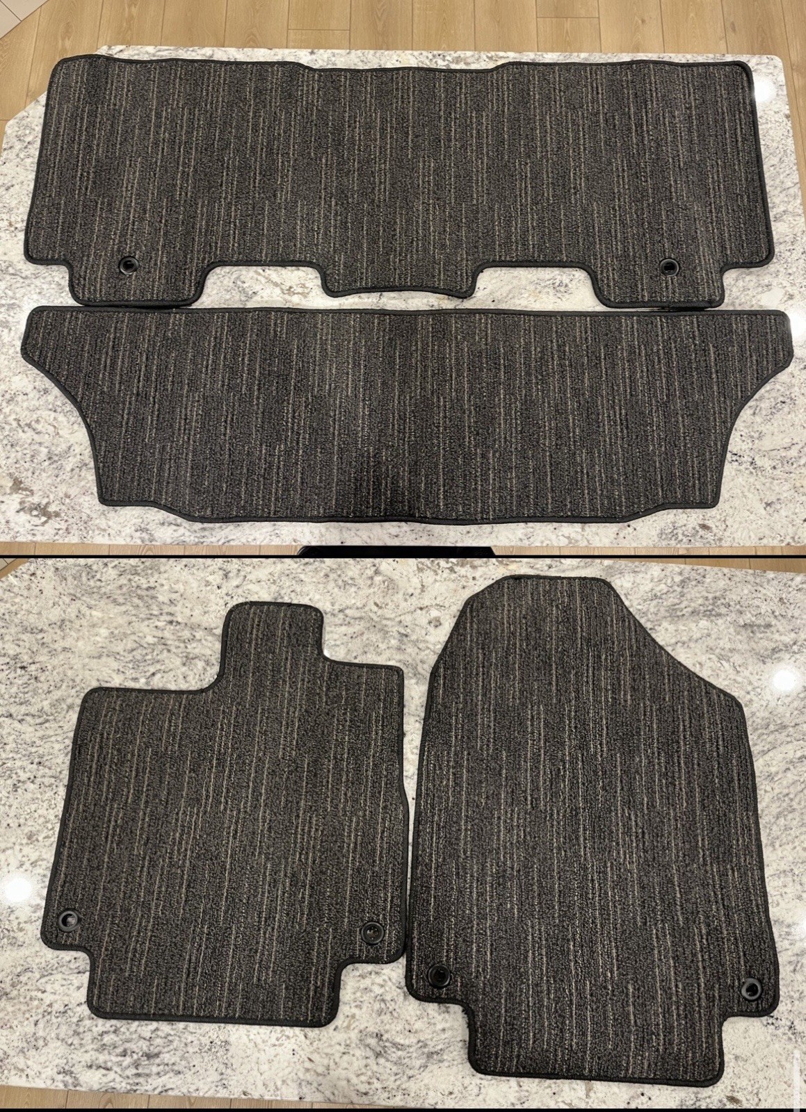 OEM 2018-2026 Honda Odyssey (Gray Carpet Floor Mats) Complete Set BrandNew OEM 2018-2026 Honda Odyssey (Gray Carpet Floor Mats) Complete Set BrandNew
