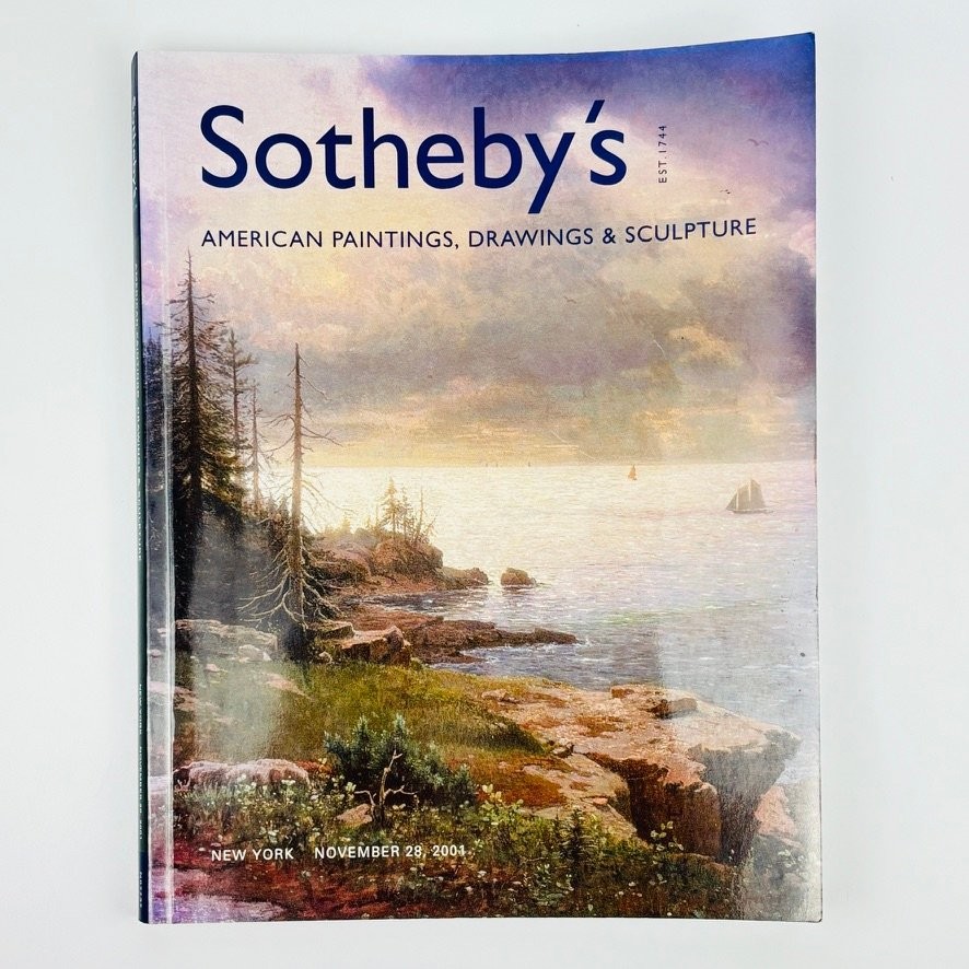 Sotheby\'s American Paintings Drawings Sculpture Catalog 2001 Art Auction