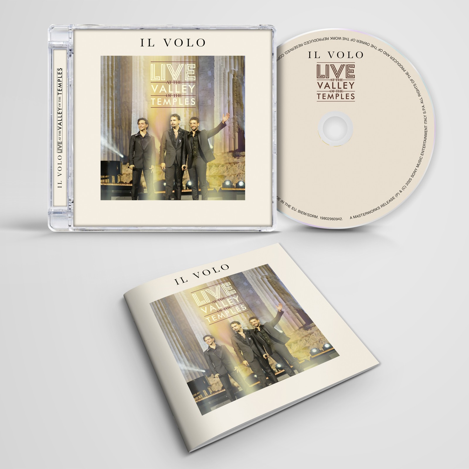 Il Volo Il Volo: Live at the Valley of the Temples (CD) Album (Jewel Case)