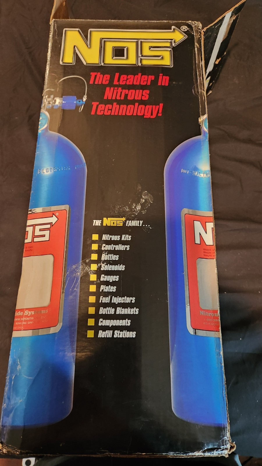 NOS 05130NOS Single Fogger Wet Nitrous System +75 HP W/ 10 Lbs Bottle Universal NOS 05130NOS Single Fogger Wet Nitrous System +75 HP W/ 10 Lbs Bottle Universal
