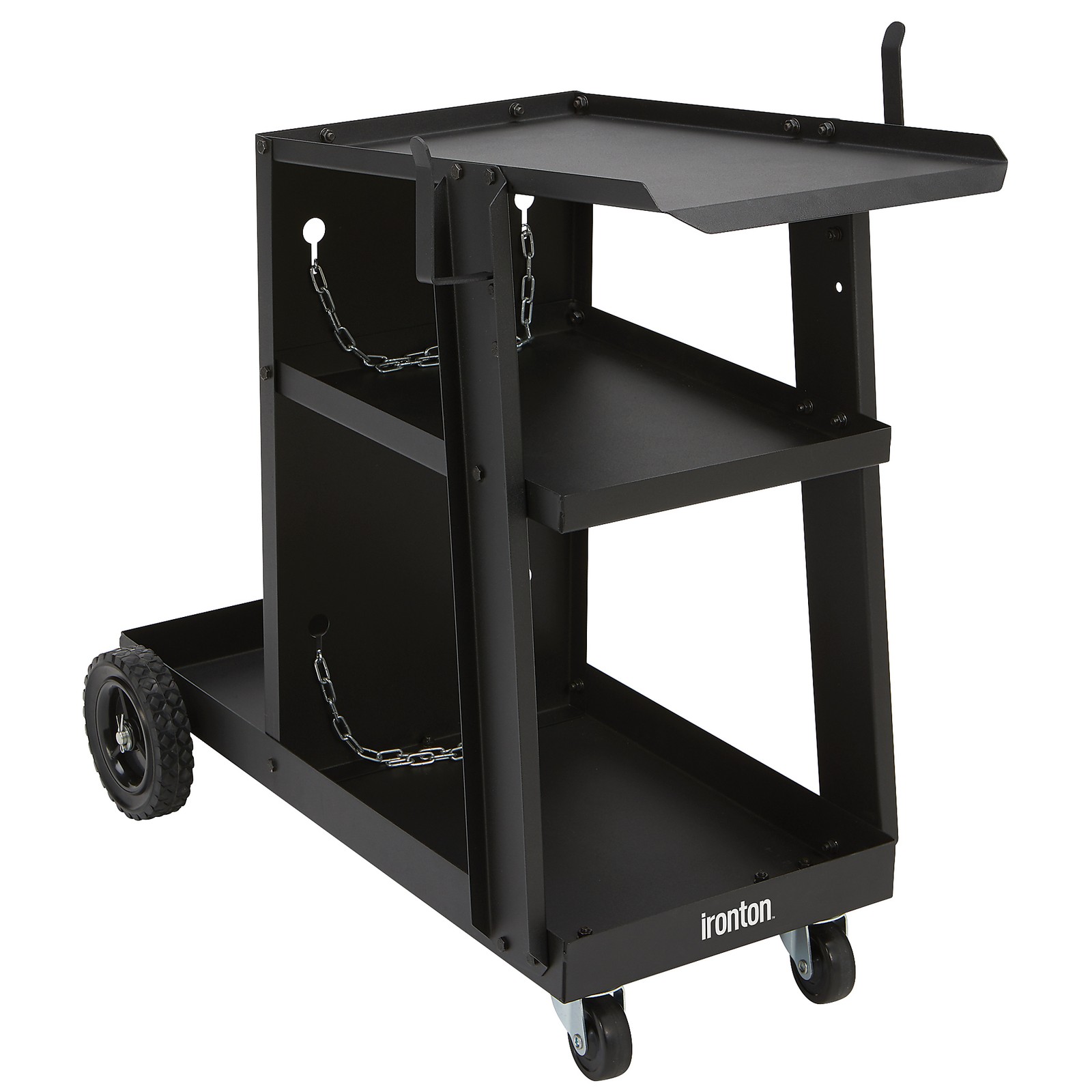 Ironton 3-Tier Welding Cart, 31-1/2in.L x 16-1/8in.W x 28in.H Ironton 3-Tier Welding Cart, 31-1/2in.L x 16-1/8in.W x 28in.H