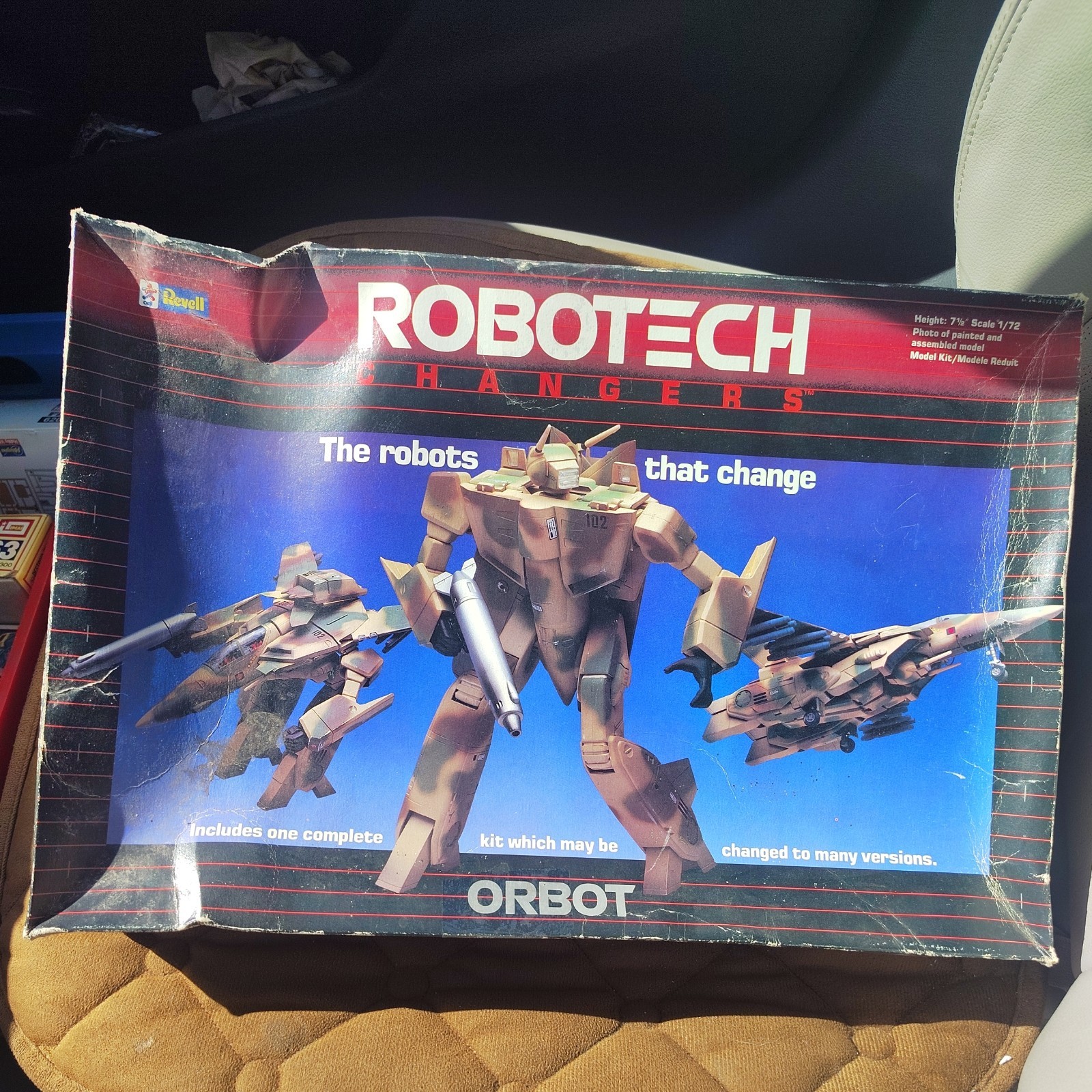 New/Vintage 1984 Revell Robotech Changers, ORBOT Model Kit 1/72 Transform's New/Vintage 1984 Revell Robotech Changers, ORBOT Model Kit 1/72 Transform's