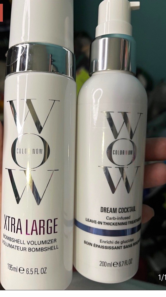 Color Wow Xtra Large Volumizer 6.5 fl oz + Dream Cocktail 6.7 fl oz Set