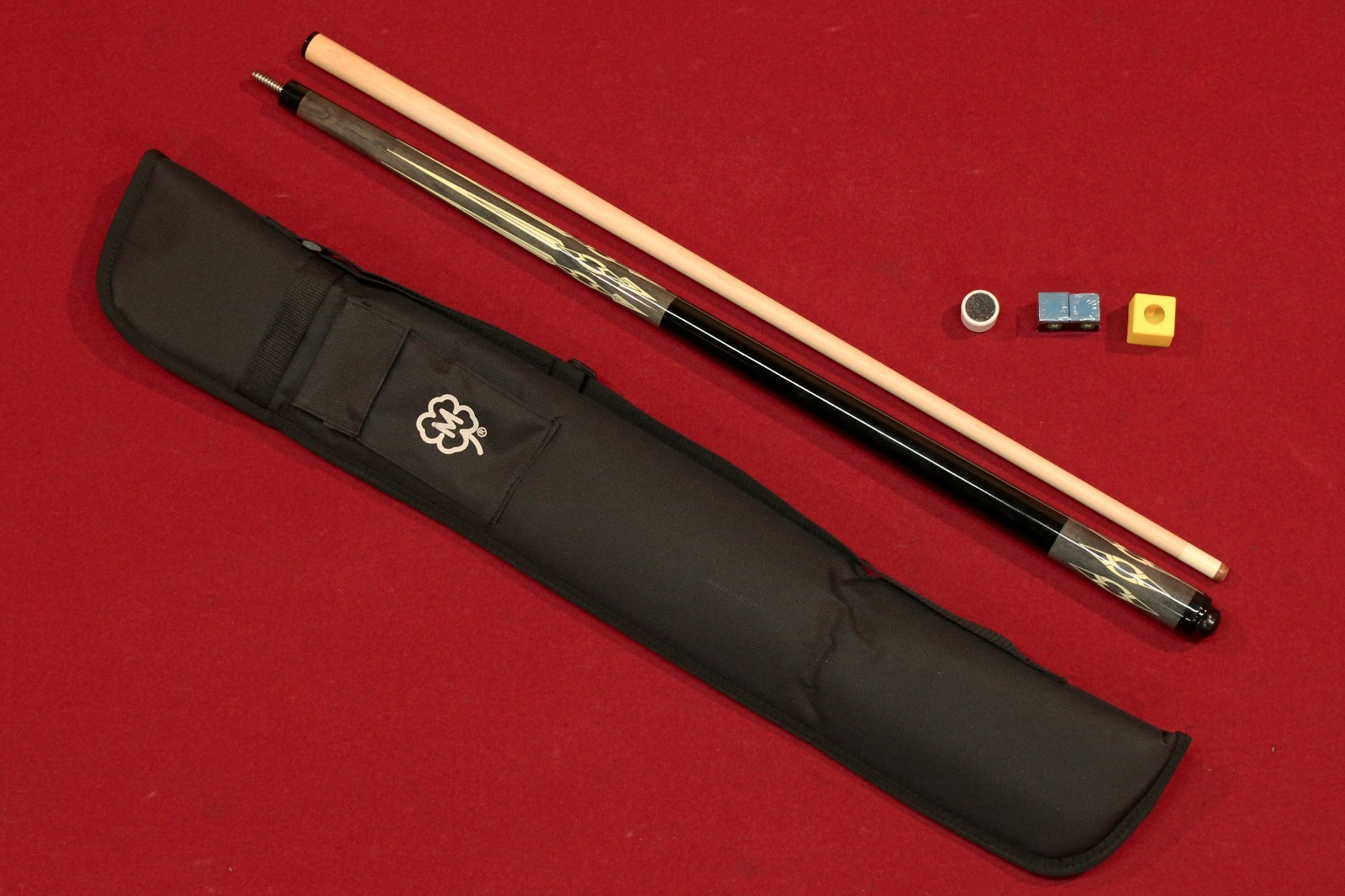 Brand New McDermott Pool Cue with Accessories Billiards Stick Free Case