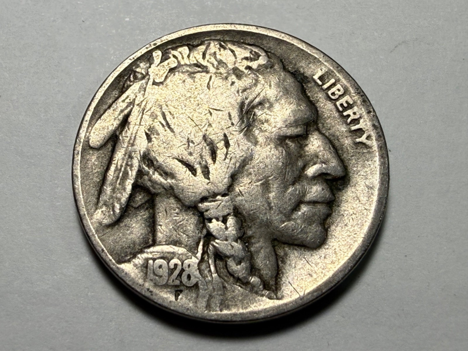 1928 D BUFFALO NICKEL U.S. COIN - GET WHAT U C - SHIPS FREE